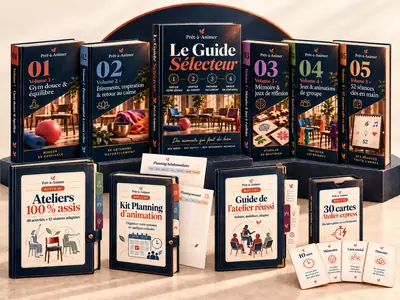Édition complète Prêt-à-Animer : Guide Sélecteur, 5 volumes et 4 bonus