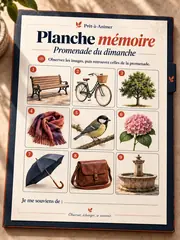 Planche de mots mêlés en gros caractères à photocopier