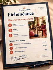 Séance clés en main de 45 minutes déroulée en 3 temps